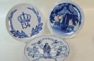 9 Porz.-Wandteller, ''MEISSEN'',