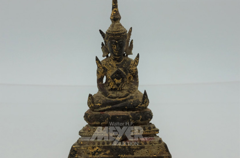 kl. Buddhafigur, vermutl. um 1800,