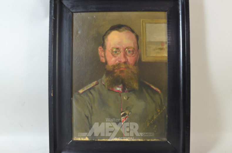 Gemälde ''Soldaten Portrait''