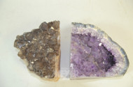 2 Amethyst-Drusen-Stücke