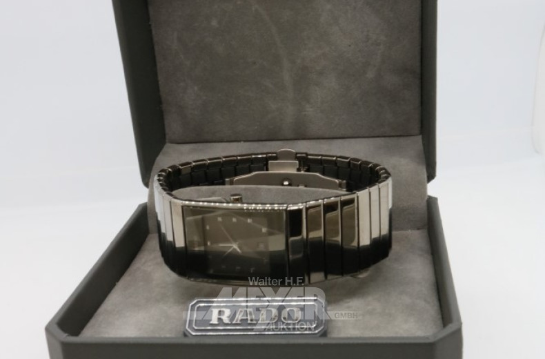 Herren-Armbanduhr RADO, Keramik schwarz,