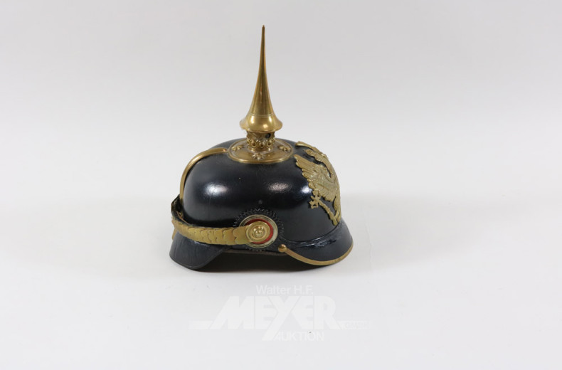 Pickelhaube, Gebrauchsspuren