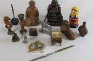 Posten Dekofiguren: Buddha, Matroschka,