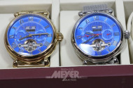 7 Herrenarmbanduhren, PORTAS, Automatik,