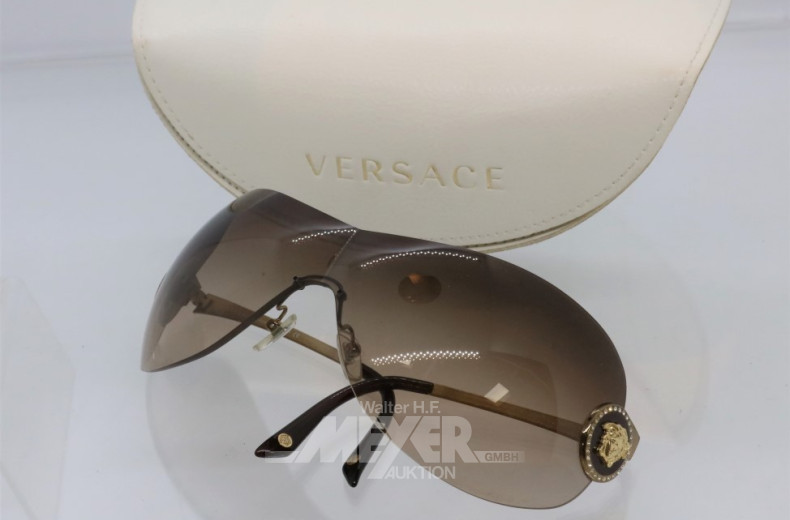 Sonnenbrille, bez. VERSACE,