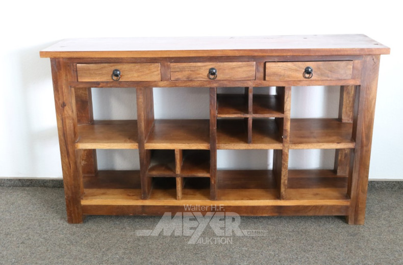 Küchen-Sideboard, 3- Schubladen,