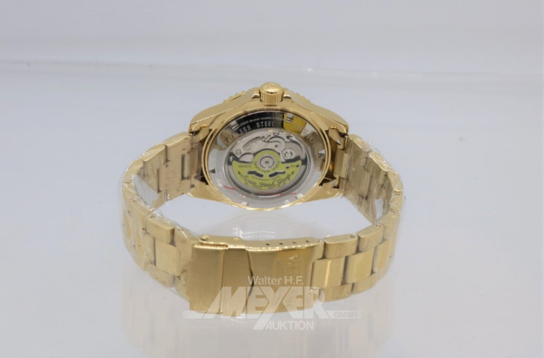 Herrenarmbanduhr ''INVICTA'', Automatik,