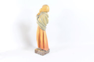 Figur ''Mutter mit Kind'', Holz, ca. 42 cm