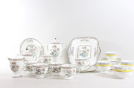 Porz.- Kaffee-Service-Teile WEDGWOOD,