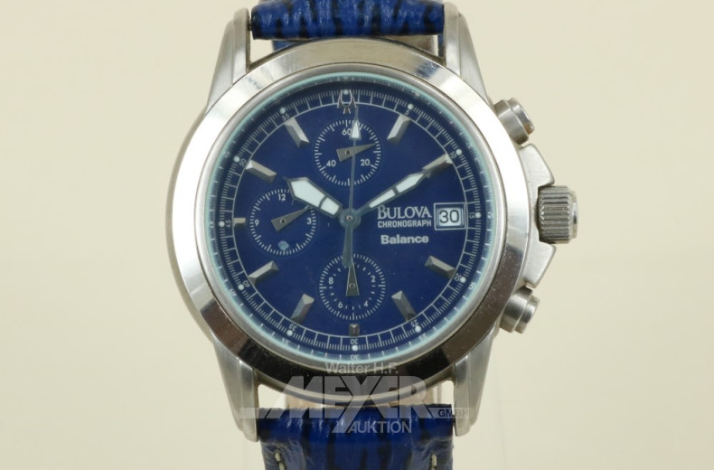 Armbanduhr BULOVA, Chronograph, Quartz,