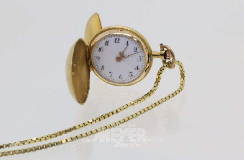 lange Goldkette, 585er GG mit