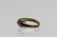 Ring, 333er GG, ca. 3 g