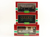 3 Waggons LGB, 4141, 3040 u. 3042