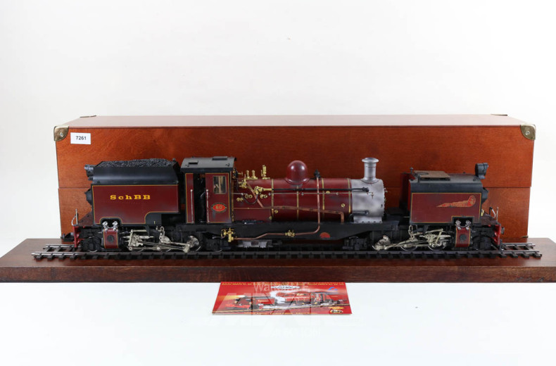 Modell- Dampflokomotive LEHMANN,