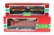 2 Wagen LGB, Mod. 4059 u. 4062