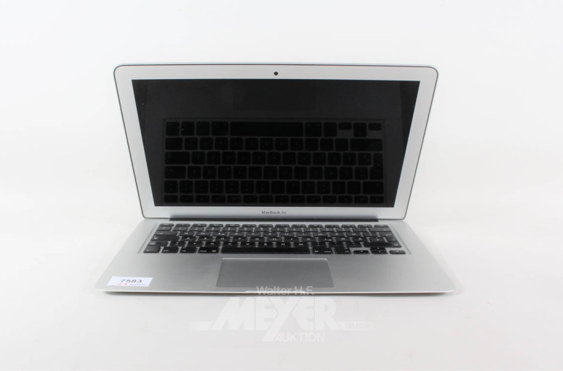 Laptop APPLE, MacBookAir A1466, silber