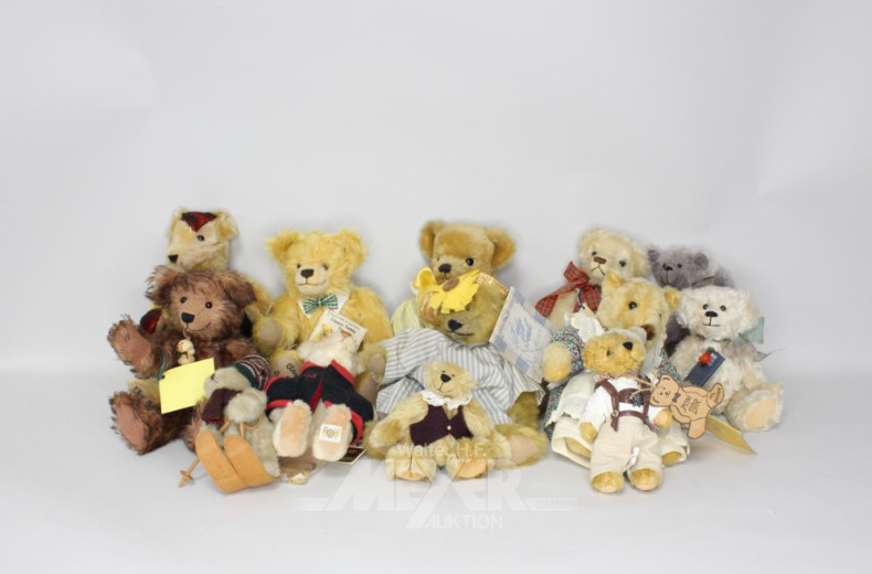 Posten Teddybären u.a. SIGIKID,