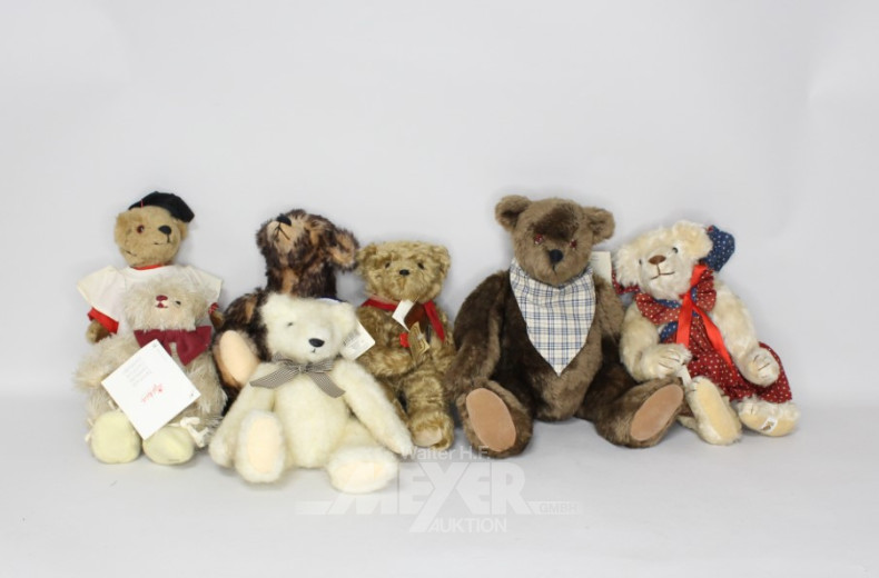 Posten Teddybären u.a. NISBET BEARS,