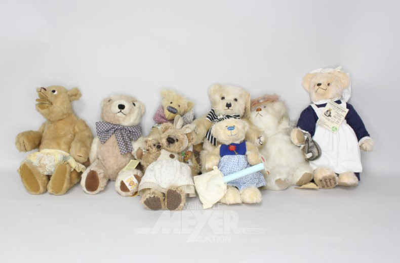 Posten Teddybären u.a. MERRYTHOUGHT,