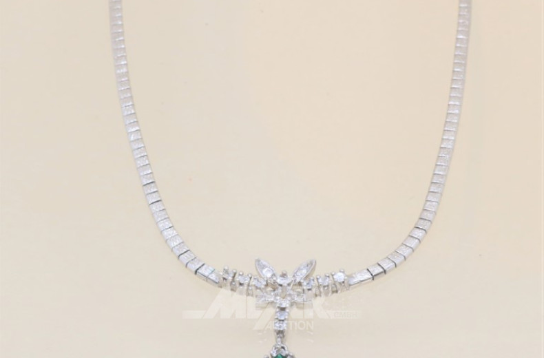 Collier, 800er Silber, ca. 20 g