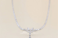 Collier, 800er Silber, ca. 20 g