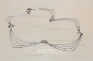 Konvolut Silberschmuck: Armband,