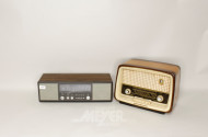 2 alte Radios LOEWE OPTA u. ITT