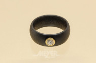 mod. Ring, Edelstahl schwarz