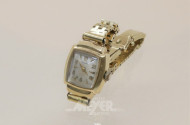 kl. Armbanduhr STOWA, 585er GG,