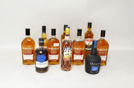 10 Flaschen RUM, u.a.: BARCELO, OAKHEART