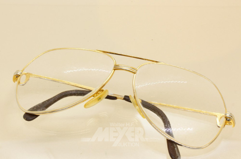 Brille CARTIER, mit Original-Box