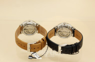 2 Armbanduhren STERNGLAS, Stahl, Automatik