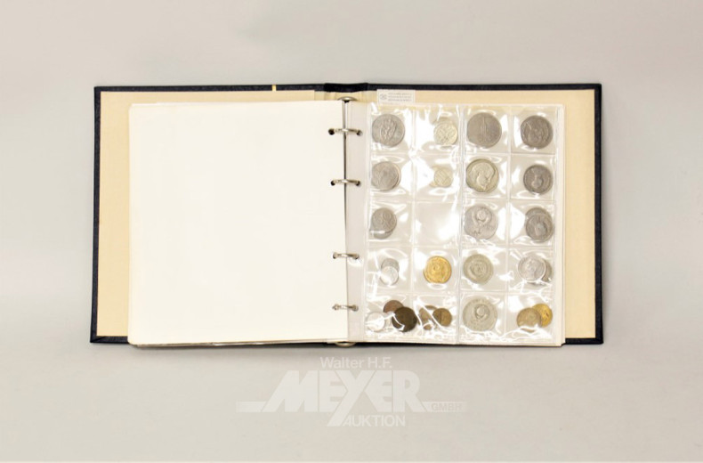 gr. Münzsammlung: DM, Reichsmark,