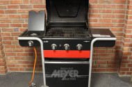 Gas-/Holzkohlegrill CHAR-BROIL, schwarz,