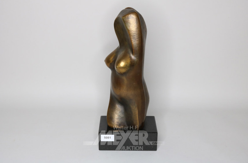 Bronzefigur ''Weibl. Akt'',