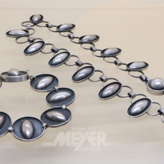 Schmuck-Set 2 tlg. Silber: