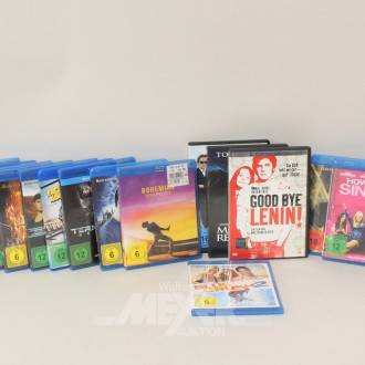 Posten DVD's u. Blu ray's (ca. 100 Stk.)