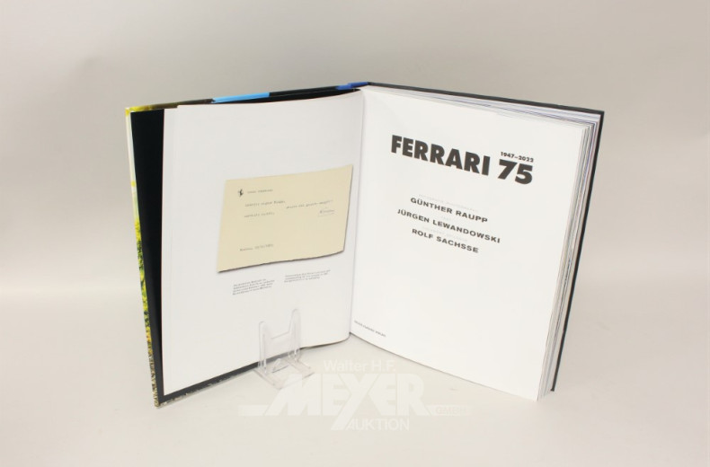 Kunstband FERRARI 75 1947-2022,