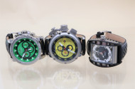 3 mod. Armbanduhren DeLorean, Automatik,