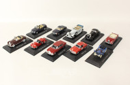 20 versch. Automodelle, u.a. VITESSE, 1:43