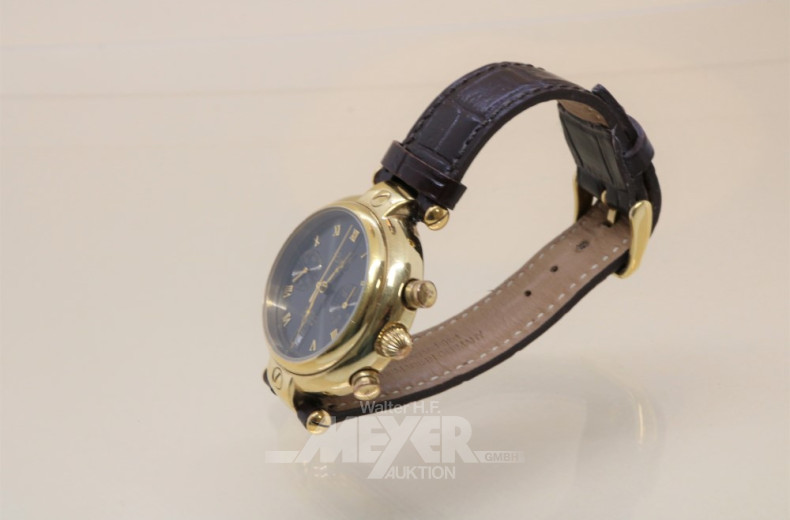 Herrenarmbanduhr POLJOT, Chronograph,