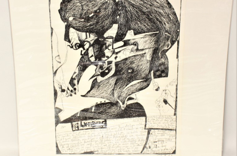 Lithographie ''Laatzenbilder'',