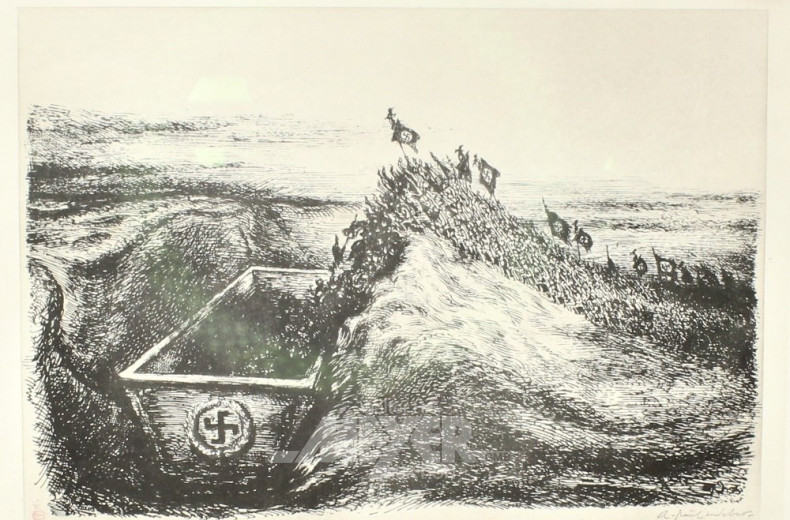 Lithographie ''Das Verhängnis''