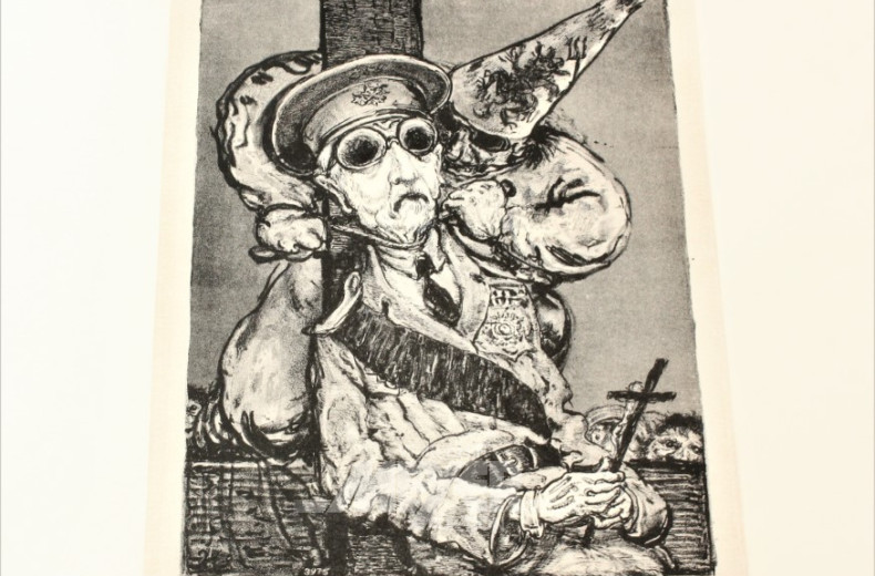 Lithographie ''Der General''