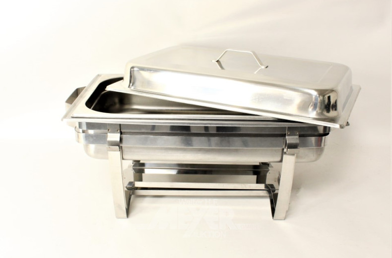 2 Gastro-Chafing-Dishes m. GN Einsatz 1/1