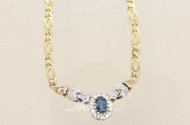 Collier, 585er GG,