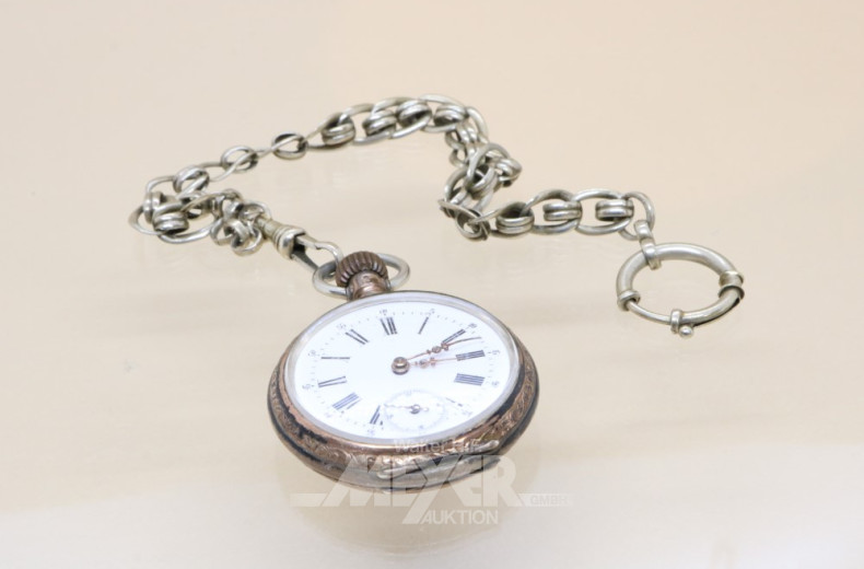 Taschenuhr Silber