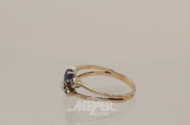 zarter Ring um 1900, 585er RG,