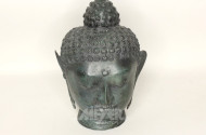 Buddhakopf, Bronze, Höhe: ca. 26 cm