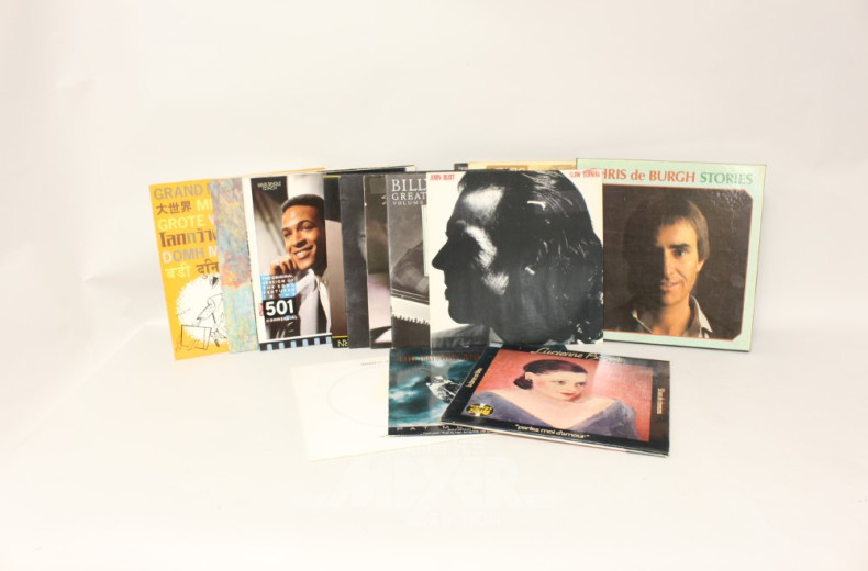 Schallplatten, u.a. Pop u. Klassik,